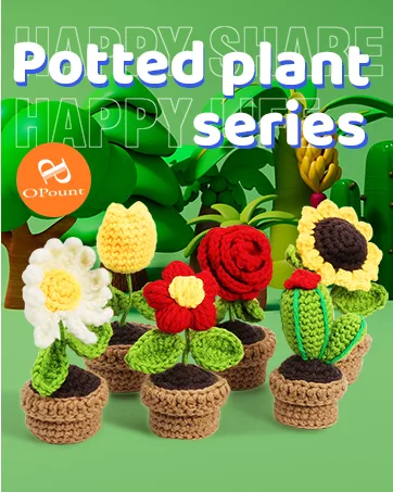 PP OPOUNT Beginner Crochet Kit - Cute Bee & Ladybug Complete Crochet Kit for Beginners Starter Pack for Adults and Kids Includes Step-by-Step Instruction and Video Tutorials (Patent Product) - learn to crochet kits for adults beginner