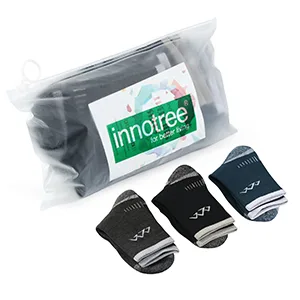 innotree 3 Pack Men's Merino Wool Hiking Socks Full Cushioned Hiking Walking Socks Moisture Wicking Micro Crew Socks - product information 22