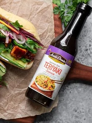 Annie Chun's Japanese Style Teriyaki Sauce Non GMO Vegan Gluten Free 10.2 Oz (Pack of 6) - Annie Chun
