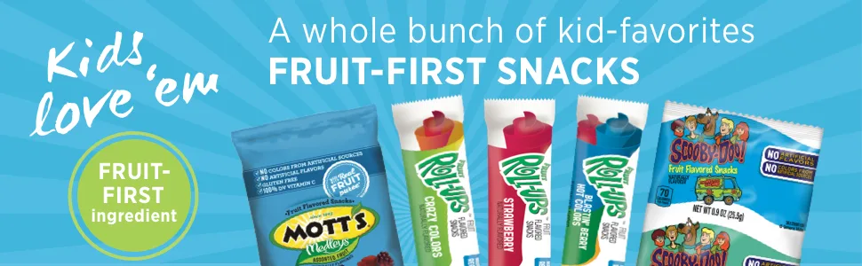 Betty Crocker Fruit Roll Ups Strawberry 0.5 Oz 96 Count - C&F Fruit Snacks Banner