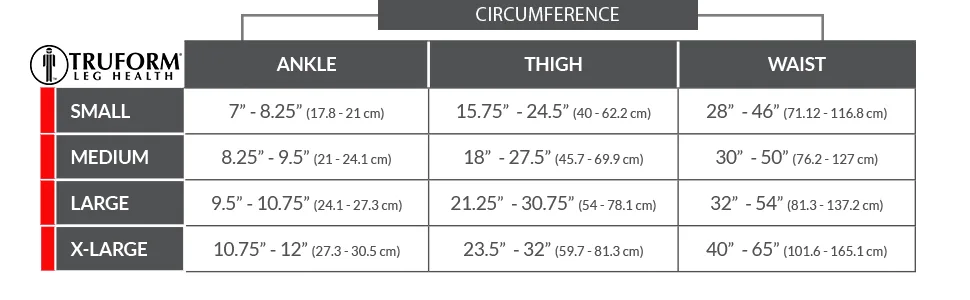 Truform Compression 20-30 mmHg Sheer Pantyhose Black Medium (Pack of 2) - product information 1