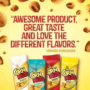 Corn Nuts Chile Picante con Limon Crunchy Corn Kernels (4 oz Bags Pack of 12) - awesome product, great taste, love the different flavors