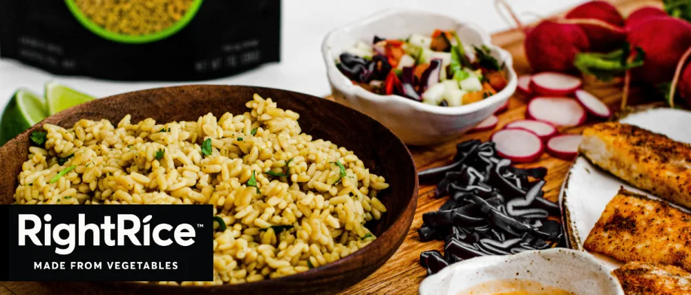 RightRice - Original (7oz. Pack of 3) - Made from Vegetables - High Protein Vegan non GMO Gluten Free Original 1 Count (Pack of 3) - Right Rice - Made from Vegetables