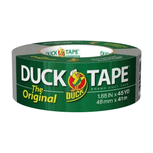 The Original Duck Brand 394475 Duct Tape 1-Pack 1.88 Inch x 60 Yard Silver - Better