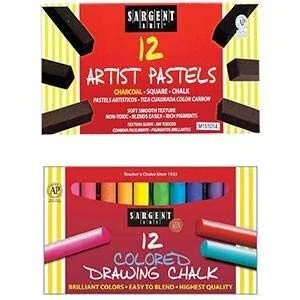Sargent Art 66-2012 12-Count White Dustless Chalk 12 Count (Pack of 1) - product information 4