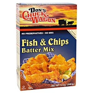 Don's Chuck Wagon Onion Ring Mix 12 Ounce (Pack of 12) Onion Ring Mix 12 Ounce (Pack of 12) - product information 2