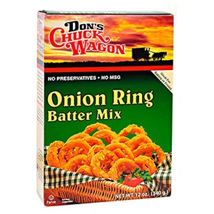 Don's Chuck Wagon Onion Ring Mix 12 Ounce (Pack of 12) Onion Ring Mix 12 Ounce (Pack of 12) - product information 3
