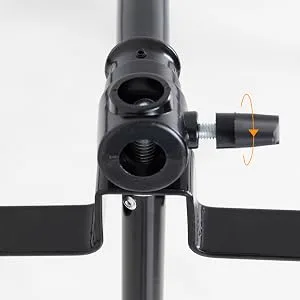 LOMTAP Double Crossbar Mount Backdrop Stand for Parties Triple Mounting Brackets Hardware Set for Photography Wedding Decorations (2 Pack) (CrossBars Not Included Only Mount) - Crossbar Mount