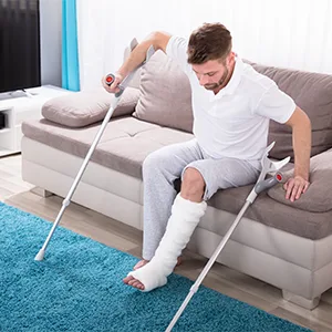 MARS WELLNESS Premium Air Cam Orthopedic Walker Fracture Boot - Child (X-Small) X-Small (Pack of 1) - crutches