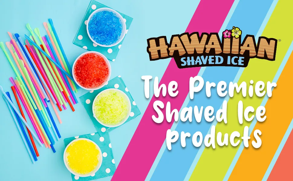 Hawaiian Shaved Ice Syrup 16 Fl Oz 6 Pack 16 Fl Oz (Pack of 6) - snow ice maker ice grinder raspado machine rival ice shaver ice shaver