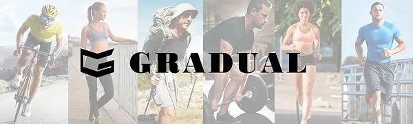 G Gradual Men's 7" Workout Running Shorts Quick Dry Lightweight Gym Shorts with Zip Pockets 2 Pack: Black/Dark Grey Large - product information 14