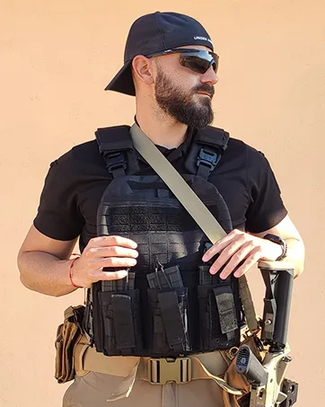 YAKEDA Tactical Backpack for Men 45L Large 3 Day Army MOLLE Assault Pack Survival Backpack Bug out Bag Backpack Black Cp - quick release vest