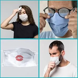 3D Mask Bracket - Mask Insert for Cloth Mask - Mouth Guard for More Breathing Space - Cool Inner Support Frame for Comfortable Wearing (3 Pack Semi-Transparent) - product information 20