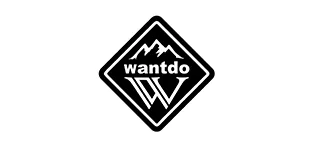 Wantdo Men's Hiking Boots Waterproof Mid Height Leather Work Backpacking Boot Lightweight Trekking Outdoor Shoe 10.5 Brown - wantdo logo