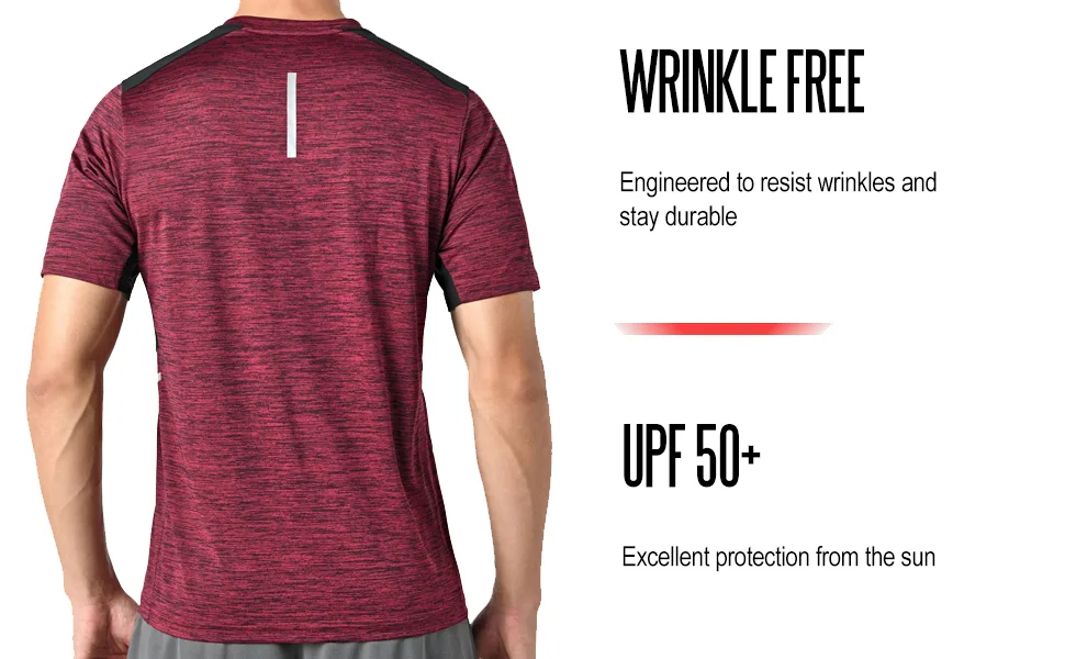 5 Pack Men s Active Quick Dry Crew Neck T Shirts | Athletic Running Gym Workout Short Sleeve Tee Tops Bulk Edition 2. Large - product information 6