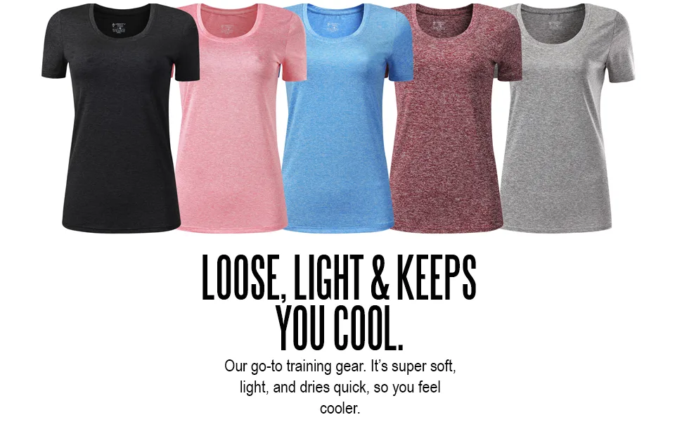 5 Pack: Womens Dry Fit Workout Shirts Short Sleeve Athletic Gym Tshirts Ladies Active Long Tees Bulk Edition 1 XX-Large - 5 pack women's active workout shirts