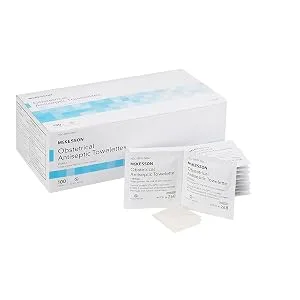 McKesson Obstetrical Antiseptic Towelettes Wipes Sterile Individual Packet Clean Scent 100 Wipes 1 Pack 100 Count (Pack of 1) - Obstetrical Wipes