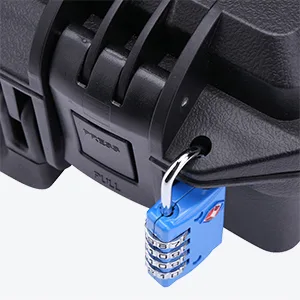 Lykus Titan MM200 Waterproof Hard Case for DJI Mini 2 SE/DJI Mini 2 Mavic Mini 2 SE/Mavic Mini 2 Fly More Combo Compact and Light CASE ONLY  - lock