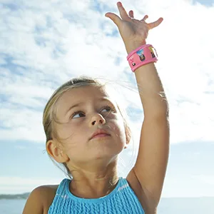 PARA'KITO Mosquito Repellent Pack - 2 Kids Wristbands & 2 Refills Castle/Duck - Para