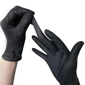 Basic Medical Black Nitrile Exam Gloves - 5 Mil - Latex-Free & Powder-Free - NGPF 1045 (Case of 1 000) Medium Black Medium Gloves - flexible nitrile stracthable strength fitting