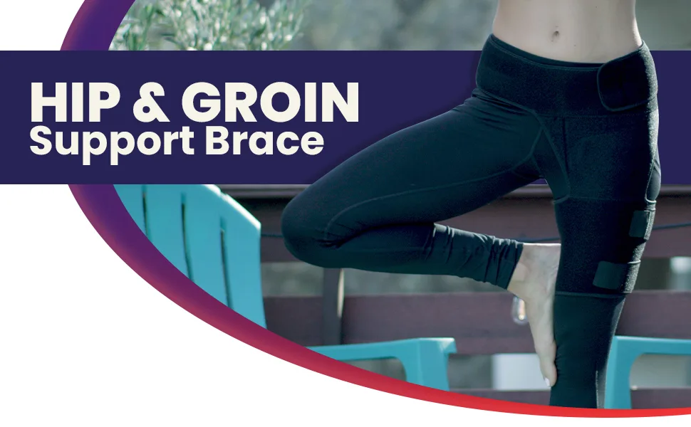Hip Brace Thigh Compression Sleeve Hamstring Compression Sleeve & Groin Compression Wrap for Hip Pain Relief. Support for Hip Replacements Sciatica Quad Muscle Strains - Small Right Right Small/Medium (Pack of 1) - Thigh Wrap Hip Wrap supporter strap tight band piraformis trochanter trochanteric tendonitis