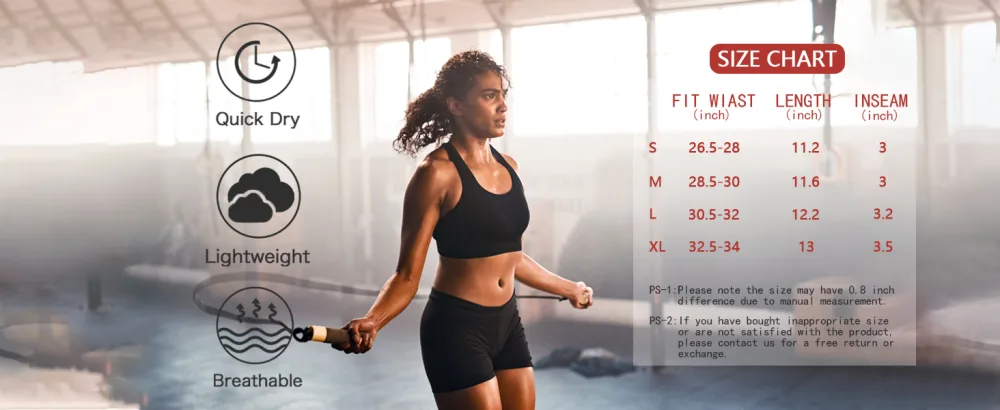 TELALEO 5 Pack 3" Womens Volleyball Shorts Spandex Compression Shorts Workout Performance High Waist Yoga Shorts 5black Medium - workout shorts
