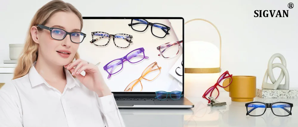 SIGVAN Reading Glasses 5 Packs Blue Light Blocking Eyeglasses Quality Spring Hinge Colorful Computer Readers for Women Men (5 Mix 1.75 multiplier_x) 5 Mix 1.75 x - reading glasses 1.50