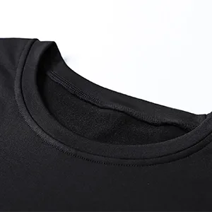 5 or 4 Pack Men's Thermal Compression Shirt Fleece Lined Long Sleeve Athletic Base Layer Cold Weather Gear Workout Top Black/Gray(5 Pack) Large - thermal underwear