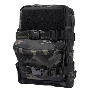 IDOGEAR Mini Tactical MOLLE Hydration Pack Water Reservoir Bag Outdoor Water Bladder Carrier Pack for Tactical Vest Backpack A:multicam - molle hydration pack
