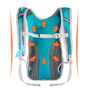 Hydration Pack Hydration Backpack with 2L Hydration Bladder Lightweight Insulation Water Pack for Running Hiking Riding Camping Cycling Climbing Fits Men & Women Black - hydration backpack