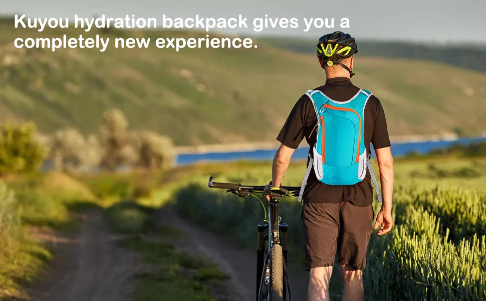 Hydration Pack Hydration Backpack with 2L Hydration Bladder Lightweight Insulation Water Pack for Running Hiking Riding Camping Cycling Climbing Fits Men & Women Black - hydration pack
