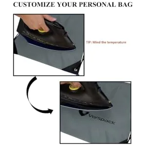 Vorspack Drawstring Backpack 20 Pieces for Party Gym Sport Trip Grey - Gym Sacks