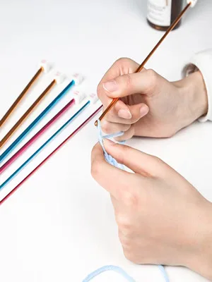 Cdrompy Tunisian Crochet Hook Set 11 Packs Tunisian Crochet Hook Afghan Aluminum Crochet Needle(2mm to 8mm) - Get started quickly