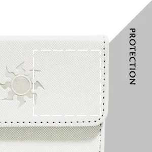 SXTT MTG Deck Box Large Card Deck Box Fit 120+ Single Sleeved Cards for Commander Compatible with MTG/TCG/CCG Magnetic Game Card Case(White) - product information 13