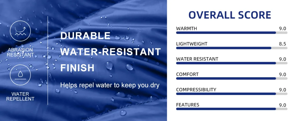 BALEAF Women's Down Pants Winter Ultralight Water Resistance Ski Snow Puffer Pants Packable Warm Trousers Black Small - waterproof