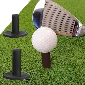 FINGER TEN Golf Rubber Tees Driving Range Value 3/4 Pack Mixed or Same Size 1.5 2.25 2.75 3 for Practice Mat Black Mixed 4 Pack(1.5 2.25 2.75 3) - product information 27