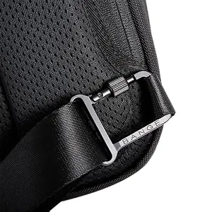BANGE Sling Bag Waterproof Men's Chest Bag Shoulder bags Crossbody Sling Backpack for Men 7566black - buckle