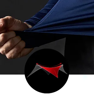 ATHLIO 1 or 3 Pack Men's Thermal Long Sleeve Compression Shirts Winter Gear Sports Base Layer Top Athletic Running T-Shirt Active Top 3pack Black/ Charcoal/ White Medium - product information 10