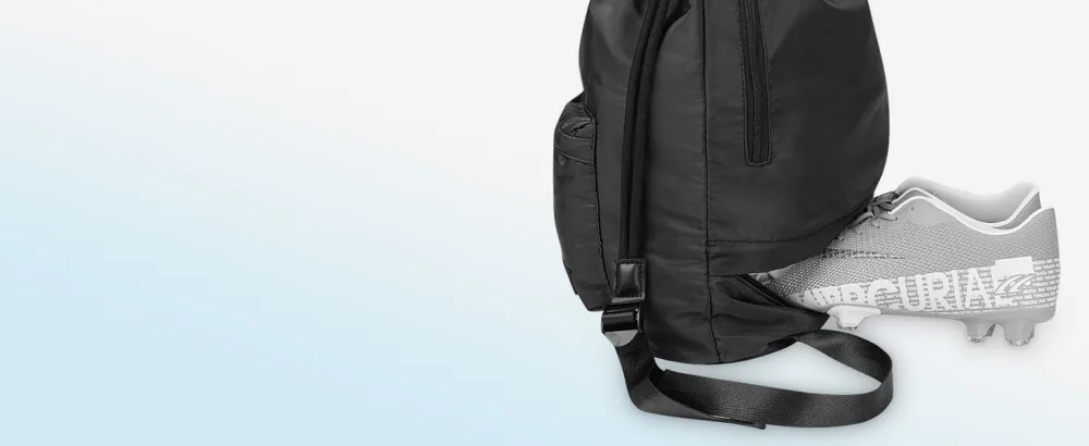 WANDF Drawstring Backpack with Shoe Pocket Gym Bag Water-Resistant String Sackpack Cinch Bag for Women Girls Men Rainbow - 6030