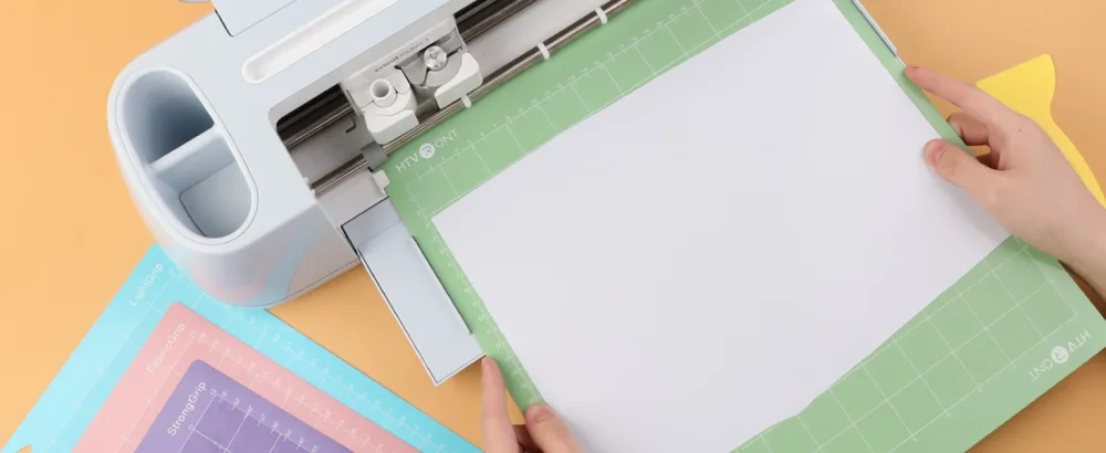 HTVRONT Cutting Mat for Cricut 5 Pack Cutting Mat 12x12 for Cricut Maker/Maker 3/Explore 3/Air/Air 2/One(StandardGrip LightGrip StrongGrip FabricGrip)Cutting Mat Replacement Accessories for Cricut Variety - cutting mats variety pack