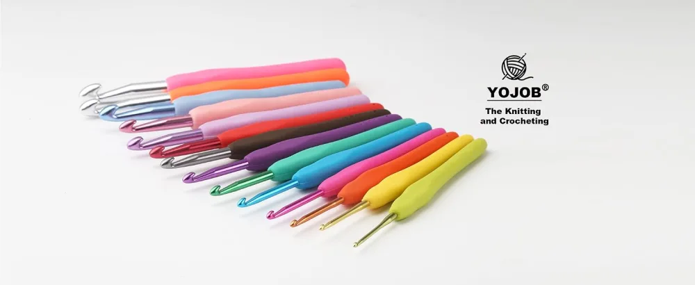 2Pack Size H / 5mm I / 5.5mm Crochet Hooks Super Smooth & Ergonomic for Beginner and Advanced (5.0mm 5.5mm) 5mm 5.5mm - crochet hooks