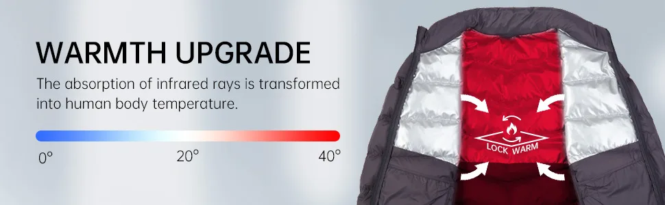 CAMELSPORTS Men's Winter Down Jacket Lightweight Packable Water-Resistant Coat Windproof Warm Outwear For Hiking Travel X-Large Black-c - product information 24