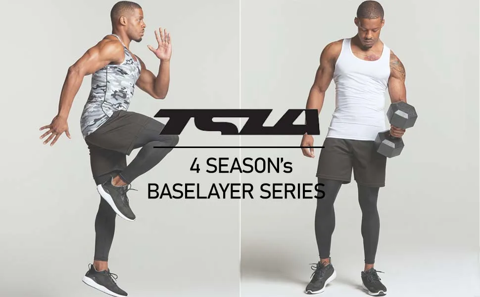 TSLA 1 or 3 Pack Men's Athletic Compression Sleeveless Tank Top Cool Dry Sports Running Basketball Workout Base Layer Active 3pack Tank Tops Black/Black/Black Small - MUN04_Main