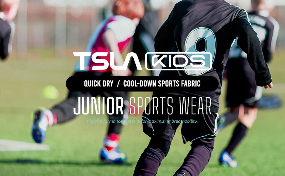 TSLA 1 or 2 Pack Boys Youth UPF 50+ Compression Pants Baselayer Cool Dry Running Tights 4-Way Stretch Workout Leggings Capri 2pack White/ Blue 6 - kids baselayer