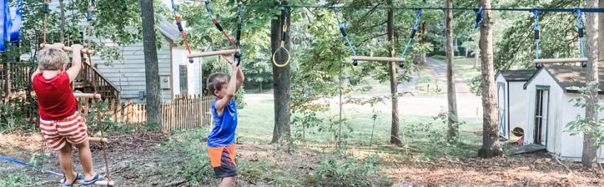6 Pack Ninja Rings Playground Equipment for Slackline Ninja Warrior Obstacle for Kids Monkey Ring Climbing Ring Obstacle Ring (Red/6pcs) - product information 26