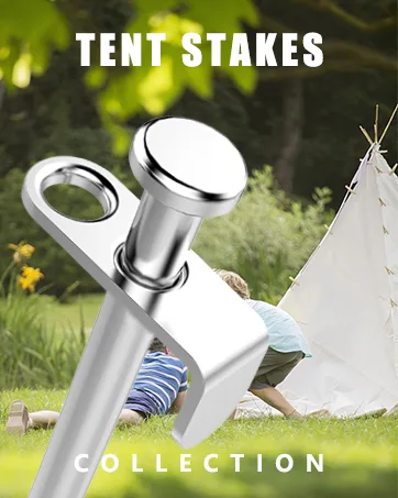 Eurmax USA Galvanized Non-Rust Camping Family Tent Pop Up Tent Stakes Ice Tools Heavy Duty 10pc-Pack with 4x10ft Ropes & 1 Stopper Green - gun stakes