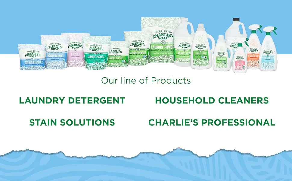 Charlie's Soap - Biodegradable Non-Chlorine Oxygen Bleach - 1.3 lbs (2 Pack) - oxygen bleach 3 smaller