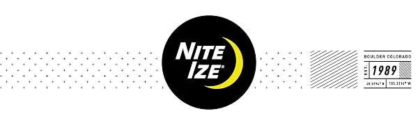 Nite Ize RR-04-50 Rope Pack-50 FT Reflective Cord Green - Nite Ize Logo