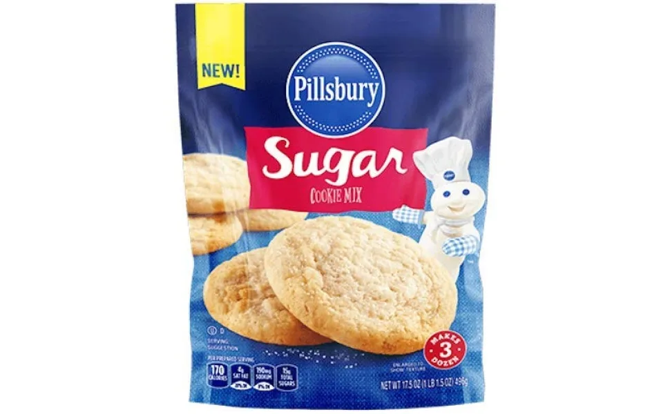 Pillsbury Funfetti Sugar Cookie Mix 16-Ounce (Pack of 6) 1.09 Pound (Pack of 6) Sugar Cookie - product information 2