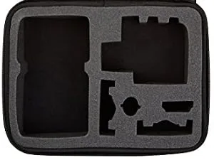 Amazon Basics Small Carrying Case for GoPro And Accessories - 9 x 7 x 2.5 Inches Black Small Case Only - product information 2